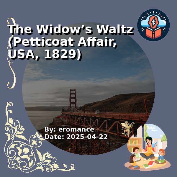 The Widow’s Waltz (Petticoat Affair, USA, 1829)