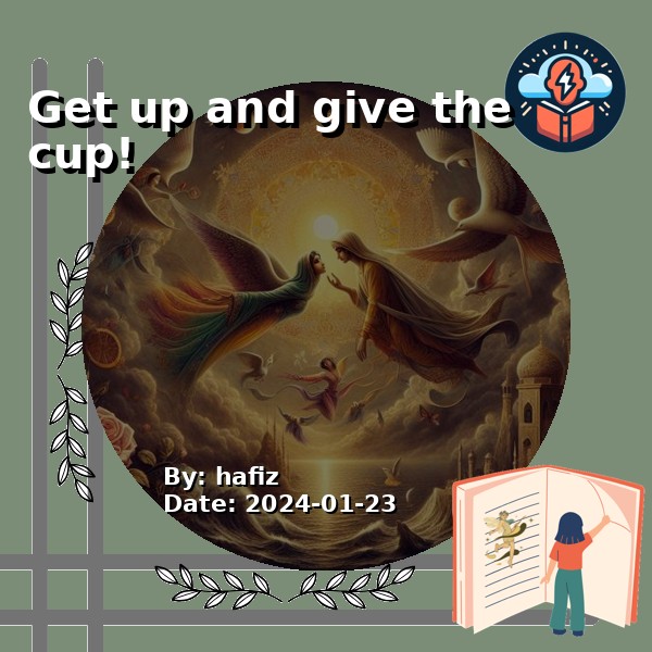 Get up and give the cup!