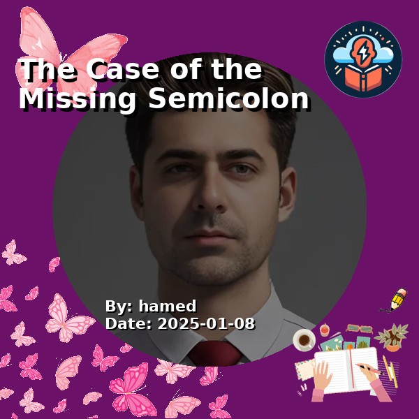 The Case of the Missing Semicolon