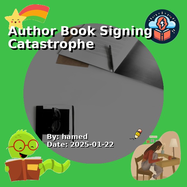 Author Book Signing Catastrophe